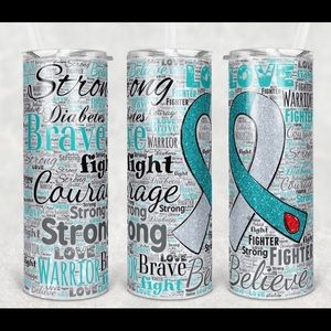 20oz skinny tumbler cups